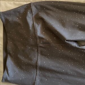 Beyond Yoga Gray with silver Speckled Leggings, Small